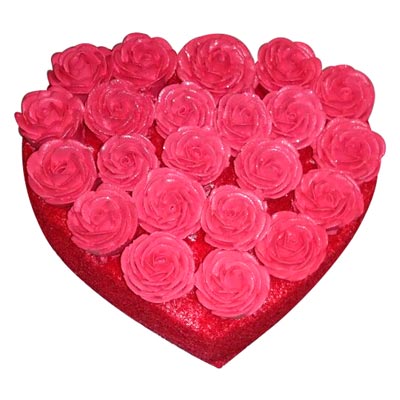 "Heart shape Red Velvet Cake (1kg) (Manila ) - Click here to View more details about this Product